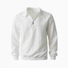 Spring And Autumn Jacket For Young Men, Casual Long-Sleeve Knit Sweater, Men Zip-Up Sweatshirt