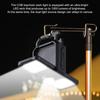 USB-wiederaufladbare COB-Arbeitsleuchten Mini-LED-Taschenlampen Wasserdichter Schlüsselanhänger Notfall-Laterne Für Outdoor-Camping