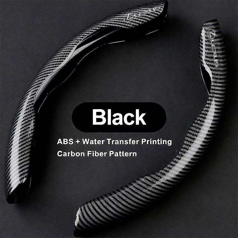 Pro Lexus LS LC RZ IS350 ES300 GS350 CT200h GX460 LX570 RX500h NX300 UX260 LBX Auto Protiskluzový Potah Volantu z Uhlíkových Vláken