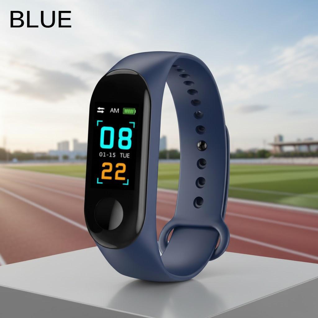 Waterproof Fitness Tracker for Outdoor Activities Heart Rate Step Counter Calorie Tracker Call Message Alerts