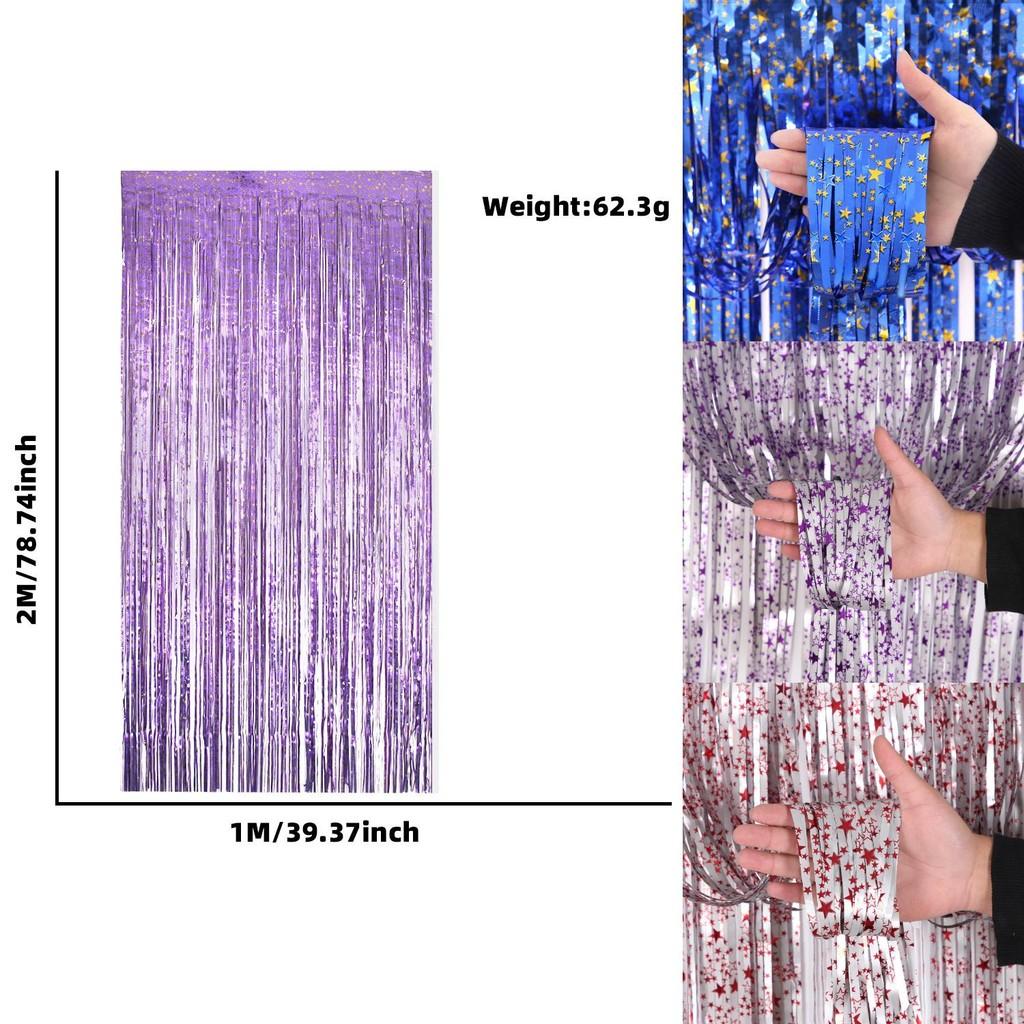 Stunning Starry Rain Curtain For Birthday Parties And Festive Celebrations In Multiple Colors