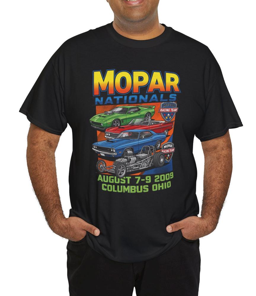 

2009 Mopar Nationals Коламбус Огайо Автомобильная футболка 3XL