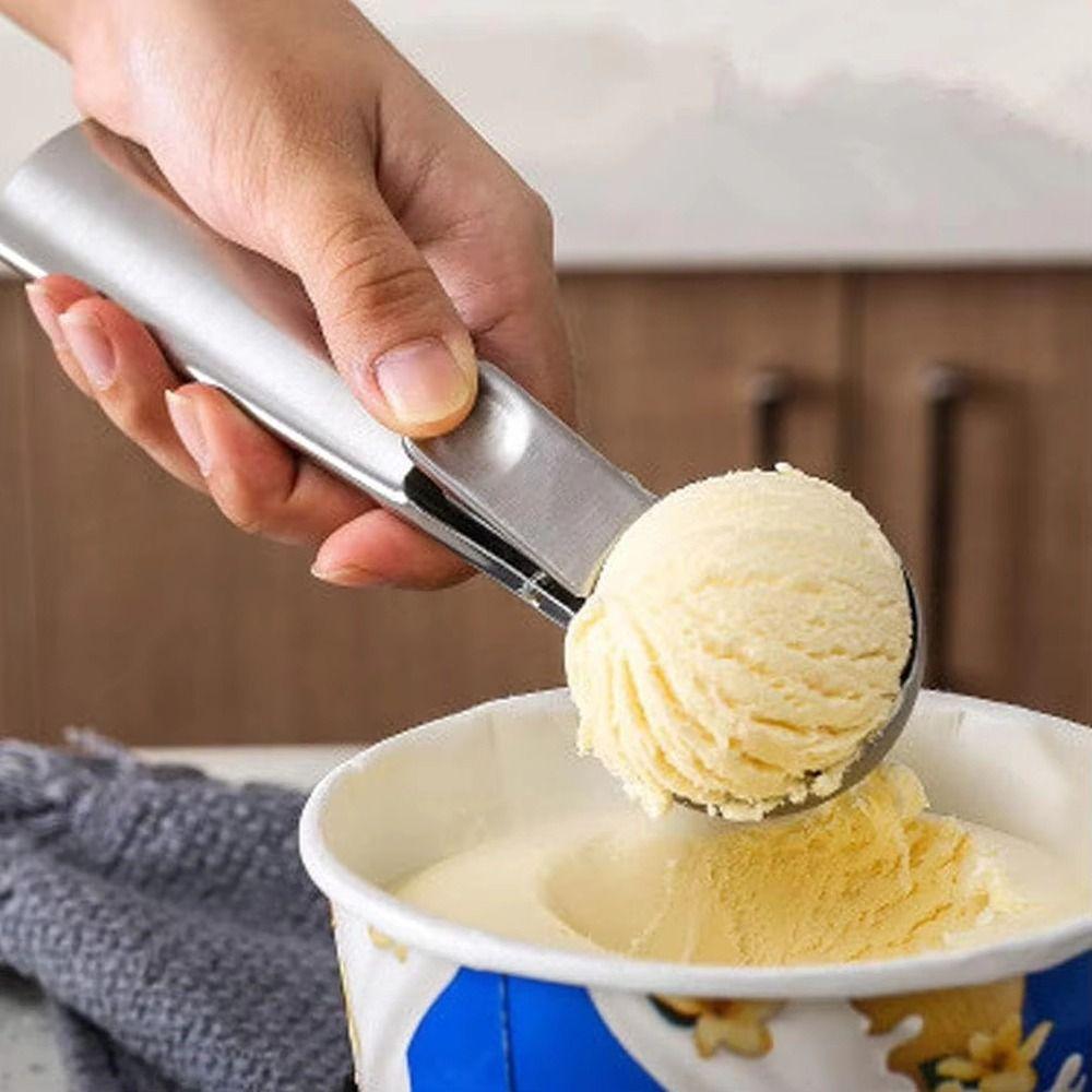 1 Stück Multifunktions-Eislöffel Rebound Schneeballmacher Schöpflöffel Heimküchenwerkzeuge