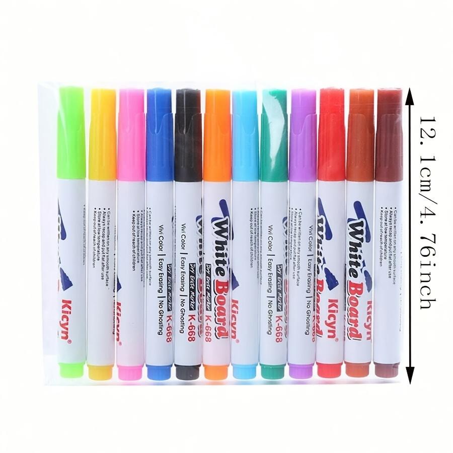 A Set of Magic Water Painting Pens with Floating Ink, Mixed Color Markers, Suitable for Painting, Various Handmade, a Fun Gift