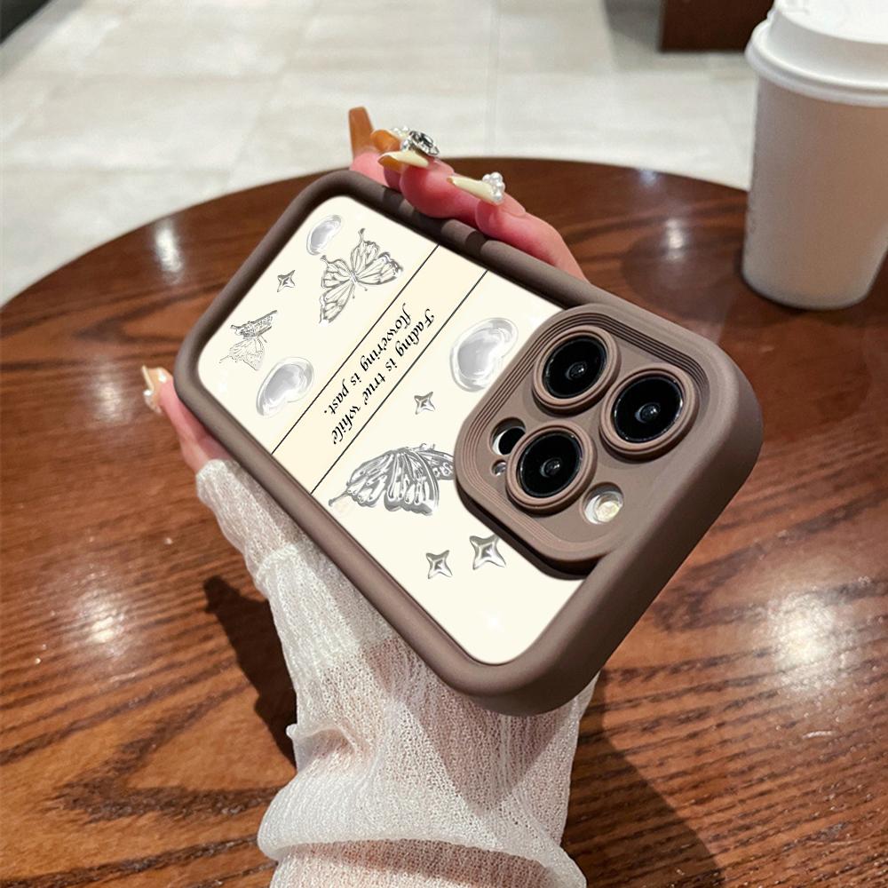 Angel Eye Soft Phone Case for Samsung A13 A23 A53 A14 A24 A34 A54 A15 A25 A35 A55 S20 S23 FE S24 Ultra Ae67 Butterfly flower Cute cartoon art design