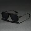 Luxury Sunglasses Men Punk Style Pop Street Fashion Cool Uv400 Sun Glasses Women Shades Metal Frames Pilot Eyewear