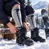 Thermal Socks for Camping Unisex Cotton Ski Women Men, Snowboard Socks, Non Slip Outdoor Winter Sports Cuff Warm Skiing Snowboarding Hiking