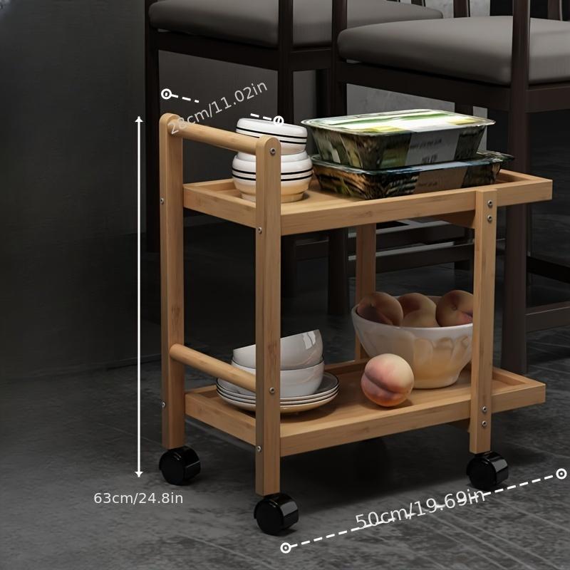 Commercial Kitchen & Hot Pot Serving Cart W/ Locking Wheels | Restaurant, Home