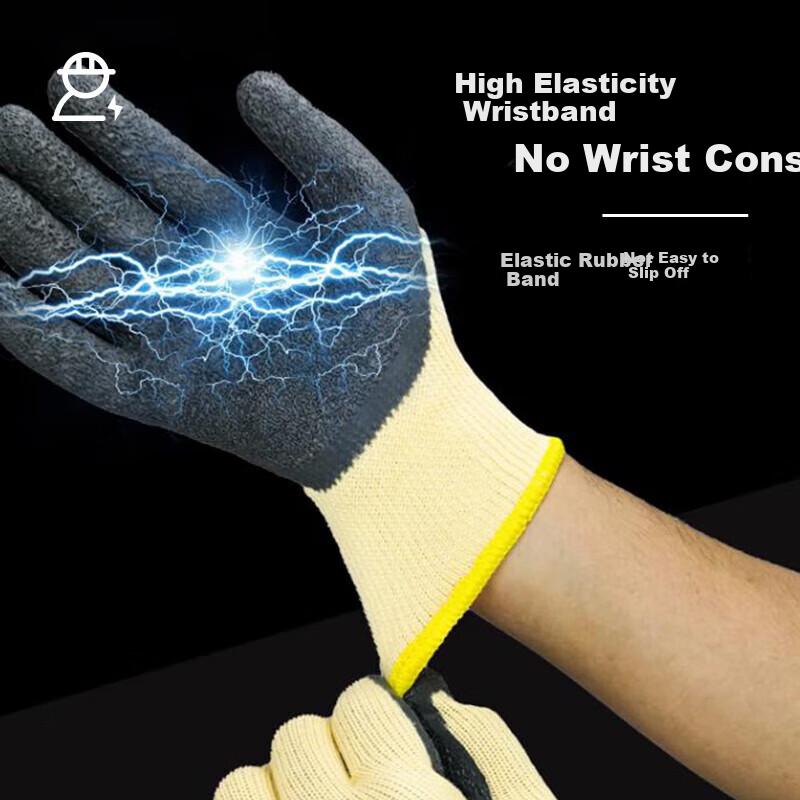 NITEX Insulation Gloves, 400V Electrical Work Gloves, Low-Voltage Insulated Gloves, Power Distribution Room Anti-Electric, 1 Pair