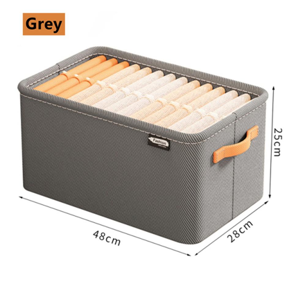 Transparent And Minimalist Underwear Storage Box Desktop Drawer Box Multi Grid Jewelry Organizing Small Item Storage Office