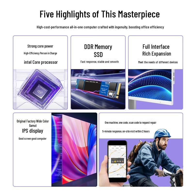 AOC Glorious 937 Series 27-inch Business All-in-One PC (CN version)