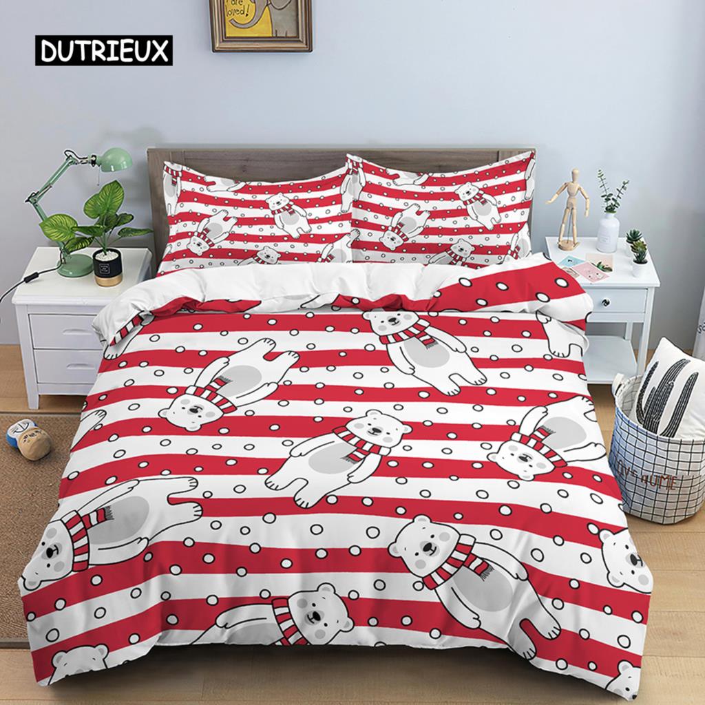 

Милый комплект пододеяльника с животными, мультяшный комплект постельного белья с кроликом, размер Queen/King, мягкое микроволокно, 2/3 предмета, чехол для одеяла EU single(135x200cm)