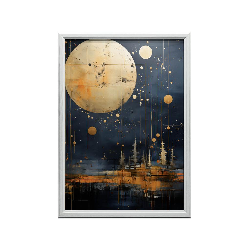 Przemysłowy Pejzaż Marzeń Przemysłowy Pejzaż Marzeń, 50X70 Cm, Bez Ramy, Płótno Premium Na Blejtramie