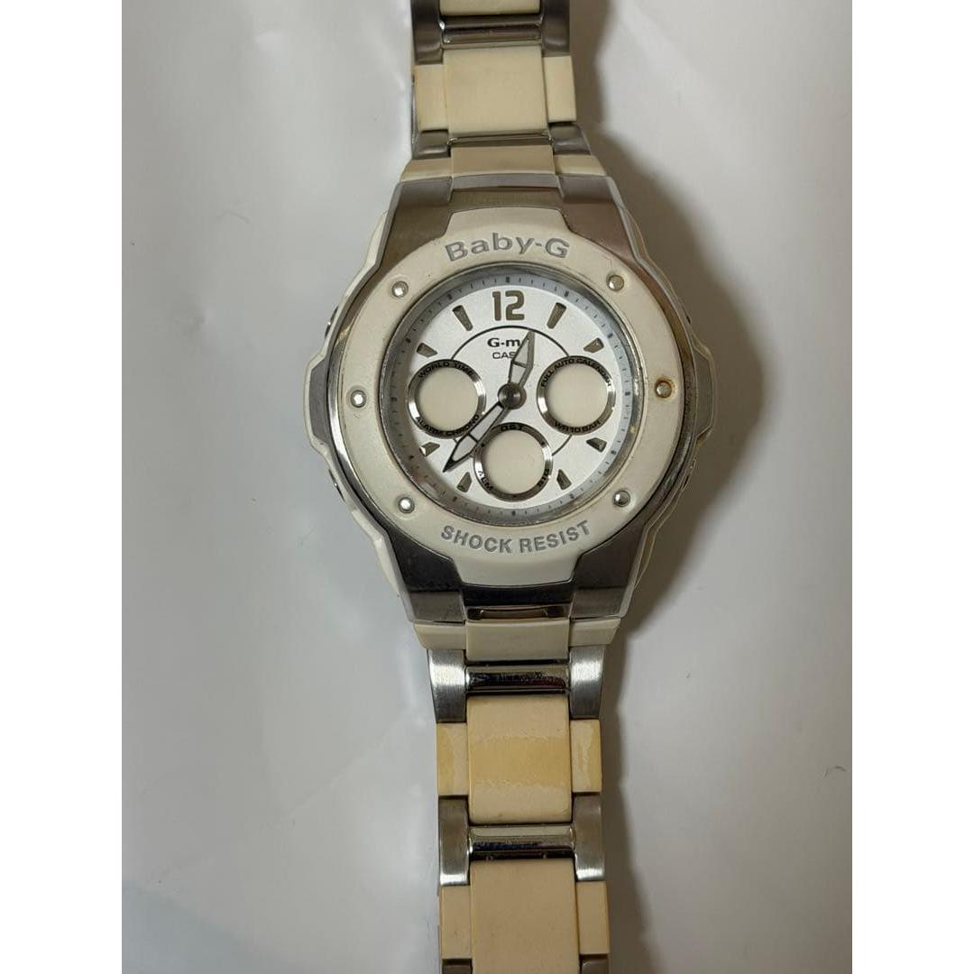 Baby-G G-MS Silver/White Watch