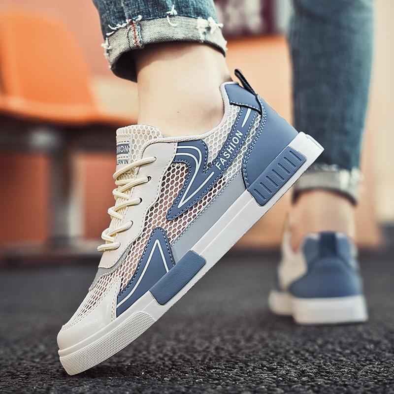 Stor Storlek 47 Herrskor Sneakers Herr Fritidsskor Lyxiga Andningsbara Herr Promenadskor Trendskor för Män Löparskor Herrskor