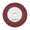 Nylon Fiber Flap Polishing Wheel Disc NonWoven Abrasive Buffing 320Grit Perfect for Final Sanding Removing Paint and Stains