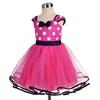 Dressy Daisy Baby Minnie Polka Dot Costume for Tulle Skirt with Hot Pink Mouse-inspired Girls, Birthdays, Parties, Headband, 12-24 Months,