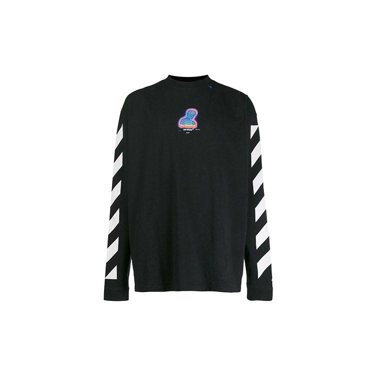 OFF WHITE Diag Thermo Long Sleeve T Shirt OMAB032E191850061088