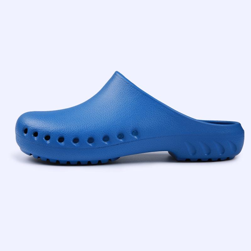 Anti-Slip EVA Rubber Sole Laboratory Slippers for Doctors