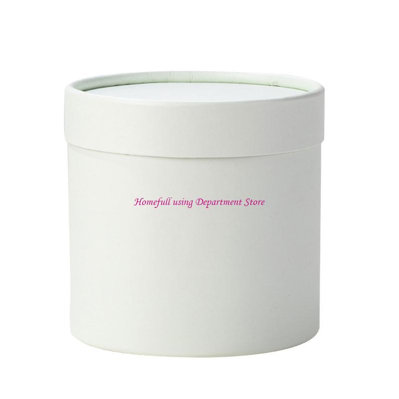 Blomlåda Rund Papppresentlåda Bröllopsfest Rosblomma Förpackning Dekorationer Alla Hjärtans Dag Presenter Tillbehör