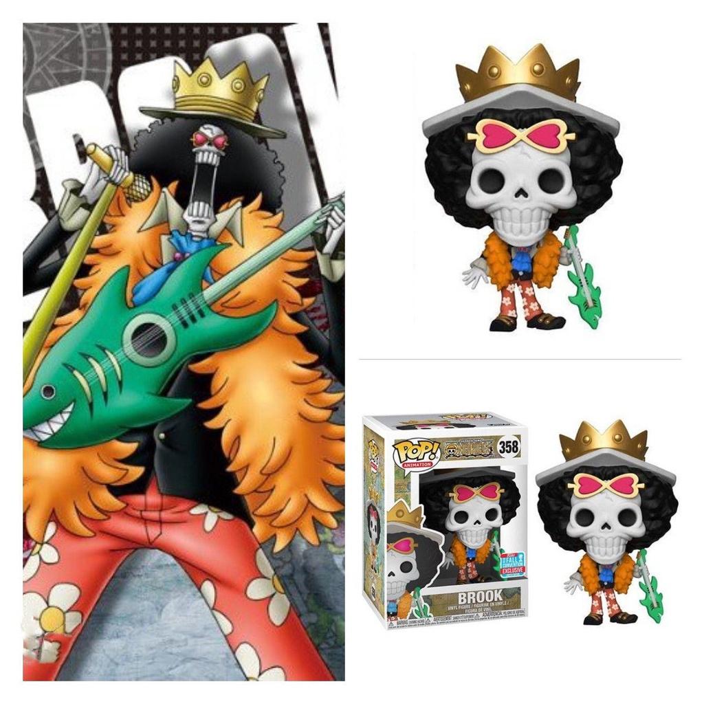 Collectible Funko Pop Navigation King Pirate Brook Soul King Doll Ornament