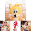 Soft And Huggable 28cm Sonic The Hedgehog Shadow Amy Rose Knuckle Tail Plush Doll
