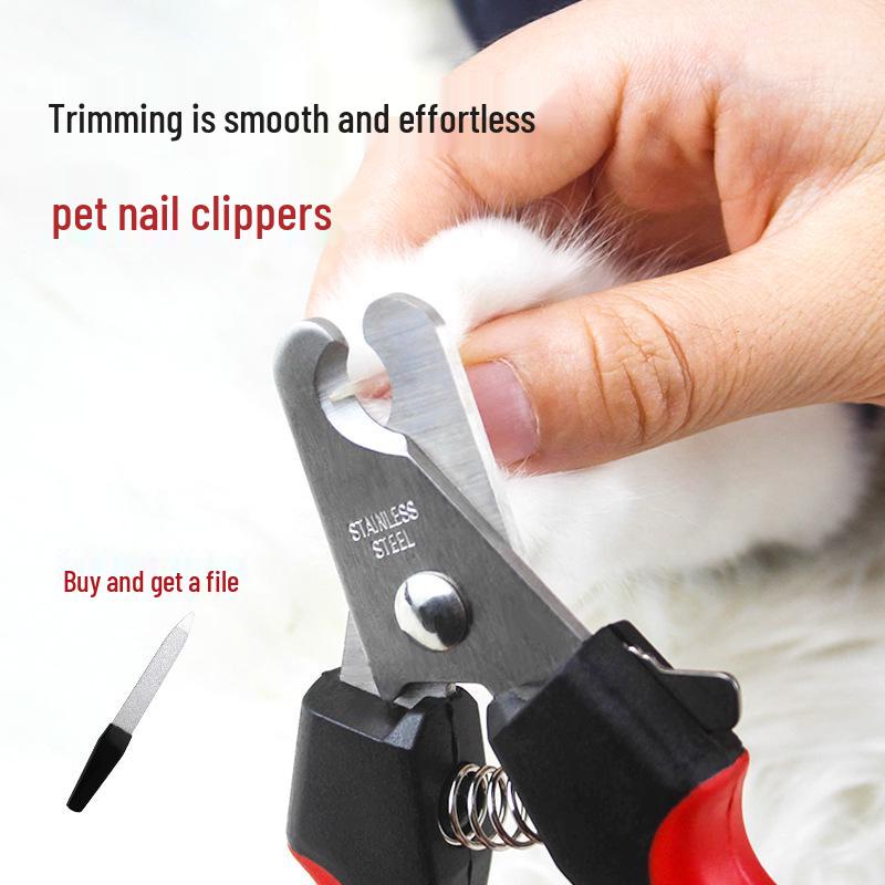 Hartley Pet Dog Nail Clippers for Small & Medium Breeds with File