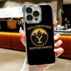Y-Yellowstones TV Soft Phone Case For iPhone 15 16 17 Air 14 Pro Max 16E Plus 13 12 Mini Plating Anti-Fall Fundas