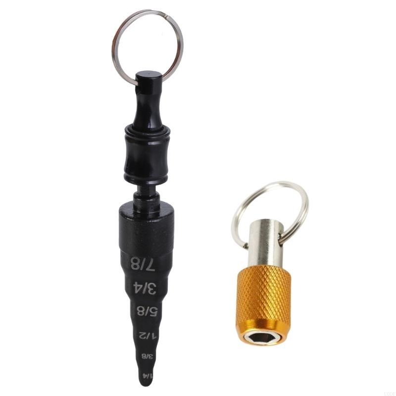6 In 1 HVAC Repair Tool with Bit Holder for Copper Pipe Flaring and Swaging with 1/4, 3/8, 5/8, 3/4 and 7/8 Bits
