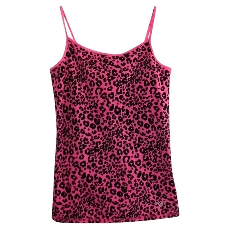 VAYLA Leopard Pink Suspender Aesthetic Streetwear Emo Girl Y2K Crop Top Urban Beauty Casual Fashion Chic Harajuku Hip Hop Women's Tops