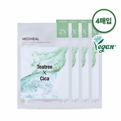 Derma Synergy Wrapping Mask Sheet for Calming Care 4P