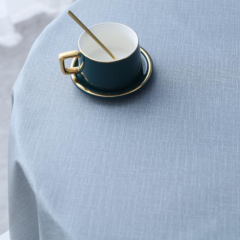 Pvc Dining Table Cloth Household Rectangular Coffee Table Tablecloth Simple Table Mat