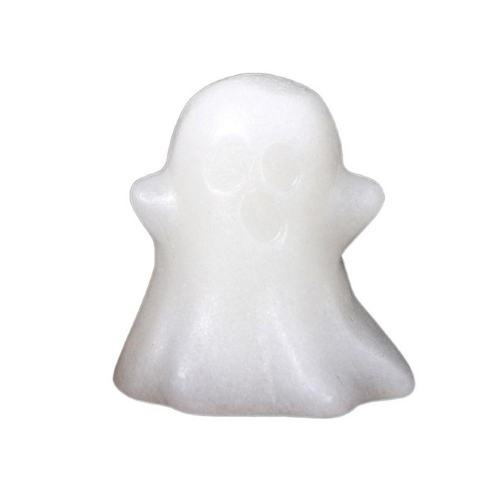 Creative Crystal Ghost Figurine Ghost Shaped Natural Crystal Ghost  Desk Decoration