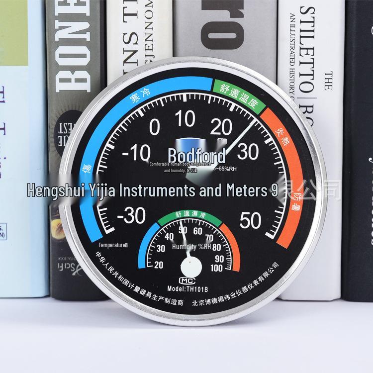 Termo-higrometru de interior pentru casă: Ideal pentru camerele bebelușilor și farmacii (Model TH101B)