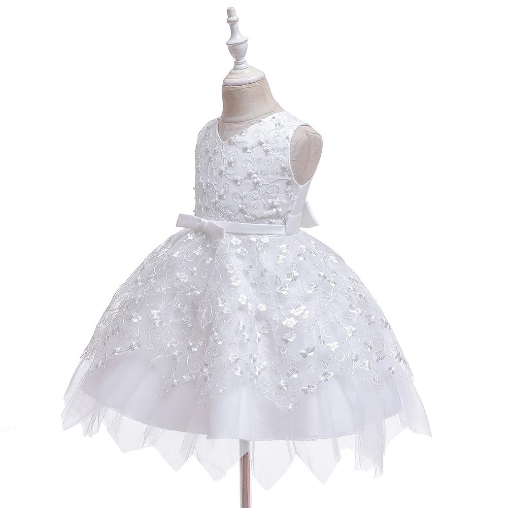 Detské princeznovské nadýchané šaty Darčeky pre malé dievčatká Módne šaty Trblietavé detské narodeninové šaty Elegantné jemné spoločenské šaty Plesové šaty pre dievčatá