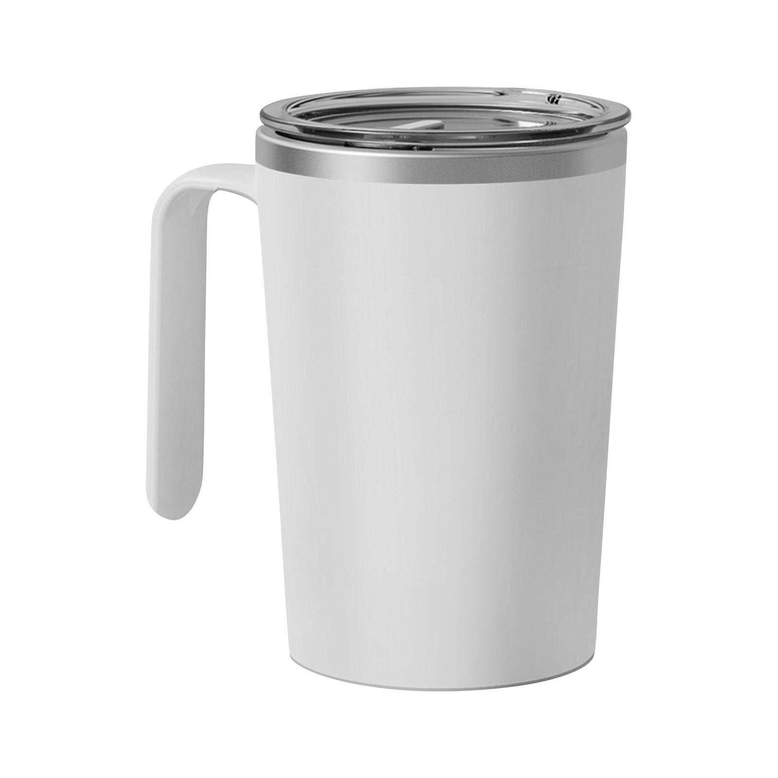 

Personalized Custom Stirring Coffee Cup Double-layer Insulated Water Cup With Handle One Size белый