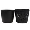 DAGW1-R624 HANGING POT WITH HOOK AND BOW TERRACOTTA PRODUCTION POT HANGING BALCONY ROUND WITH HOOK for flowers
