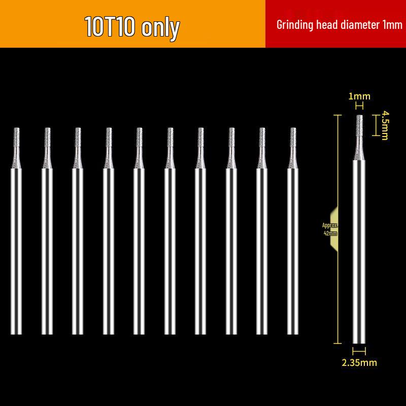 

Mansharui Diamond Jade Carving Tool Set: Eye-Catching Grinding Head & Hollow Drill Bit Punching Needle