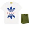 Gucci x adidas Cotton T-shirt 'White' Men's 548334-XJEMJ-9280