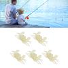 5PCS Simulated Crab Bait Soft Silicone Portable Reusable Artificial Fishing Lure for Angling