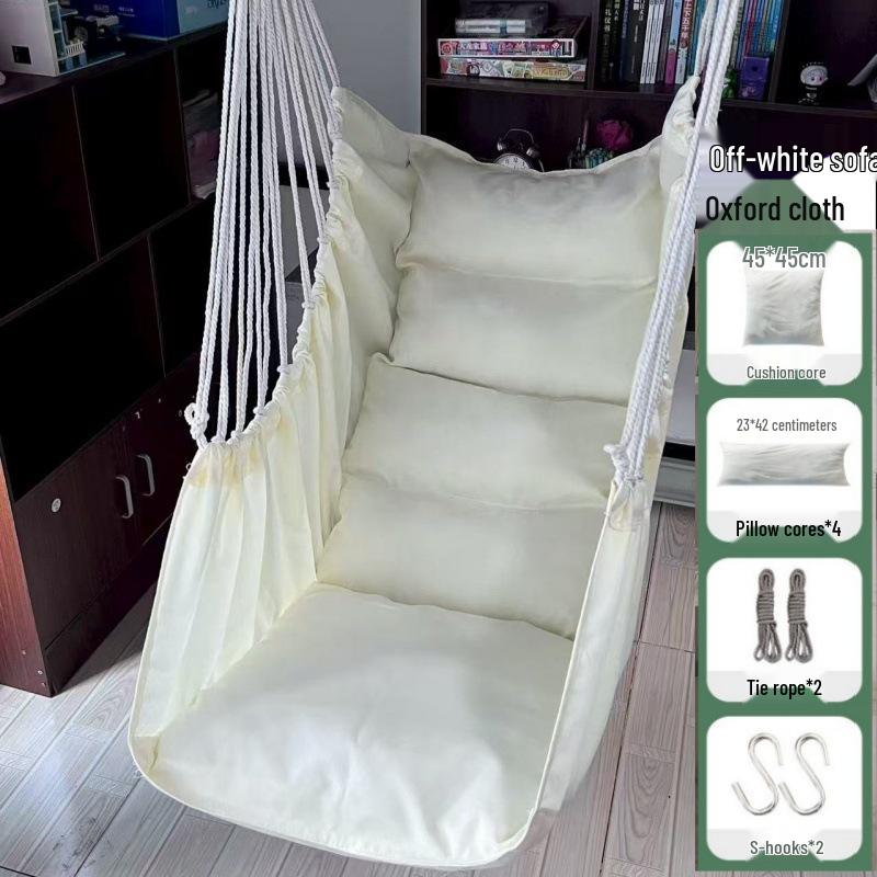 Thickened Anti-Rollover Swing Chair for Dorms, Bedrooms, Balconies