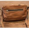 Johnature Retro Genuine Leather Messenger Bag Versatile Lightweight Women Small Bag Commuter Shoulder Crossbody Bags