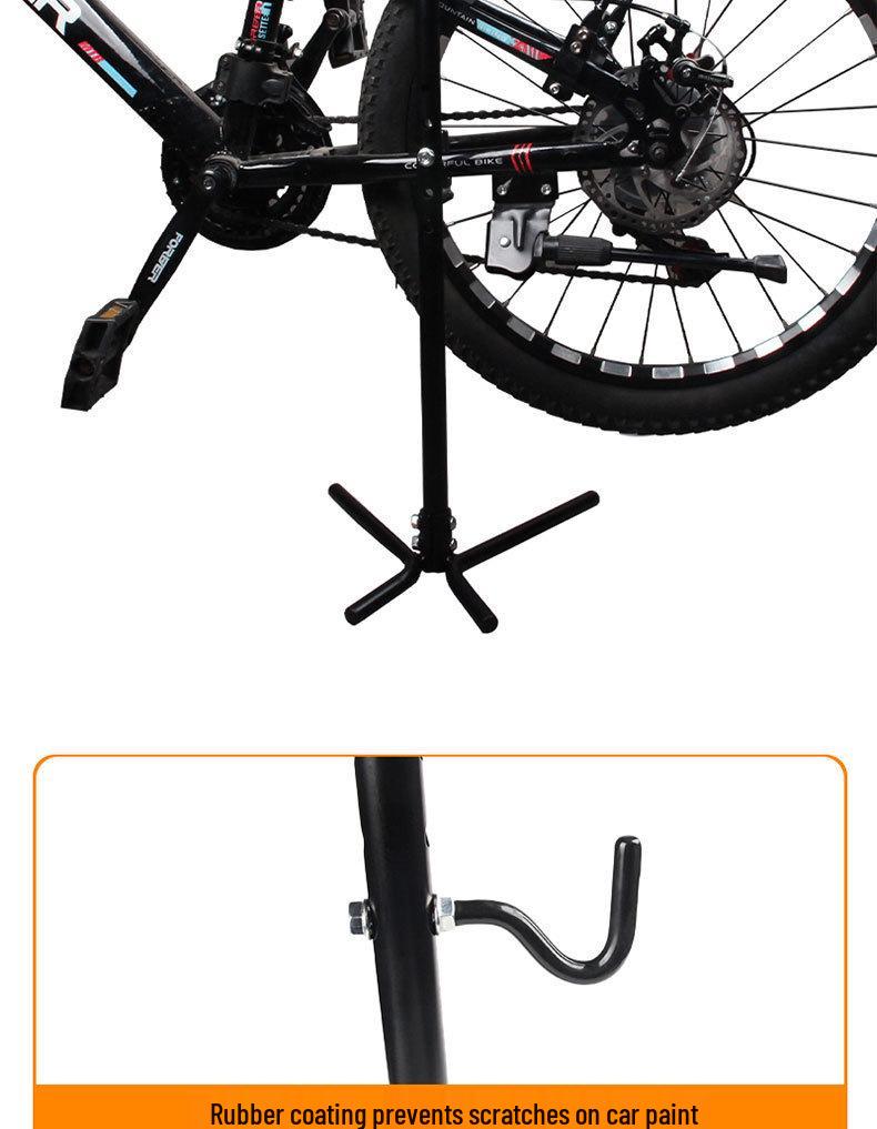 Tree-Shaped Vertical Bicycle Repair Stand