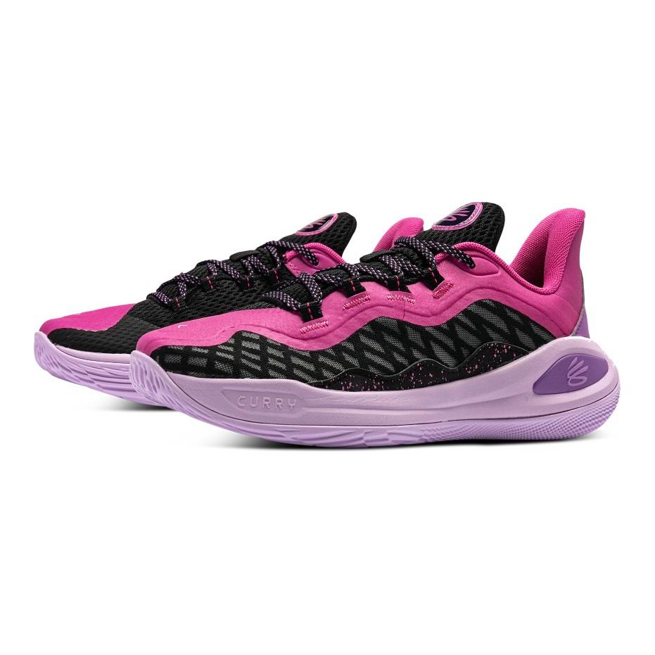 Curry Brand Curry Flow 11 GS Girl Dad Kinder Sneaker Pink Rebel-Pink Provence-Lila 3027371-600