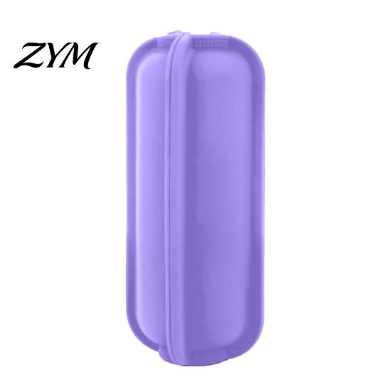 Hot Dog Shell Food-grade Silicone Taco Holder, Flip-top Buckle Design Burrito Storage Portable Lunch Box Box, Leak-proof Food Handling for Picnic