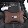 1pcs Car Headrest with Soft Suede Upholstery Valve Cap For BMW X1 X2 X3 X5 X4 X6 X7 iX3 F20 F10 F07 E70 E46 E90 E92 E60 E39