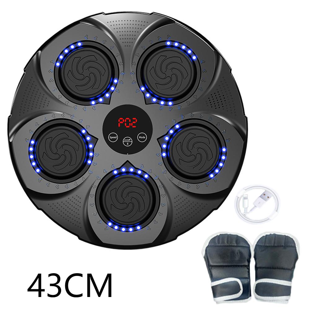 Smart Music Boxing Machine Wall Target Sandbag Relaxing Agility Reaction Training Target Bluetooth-Compatible Boxing Active