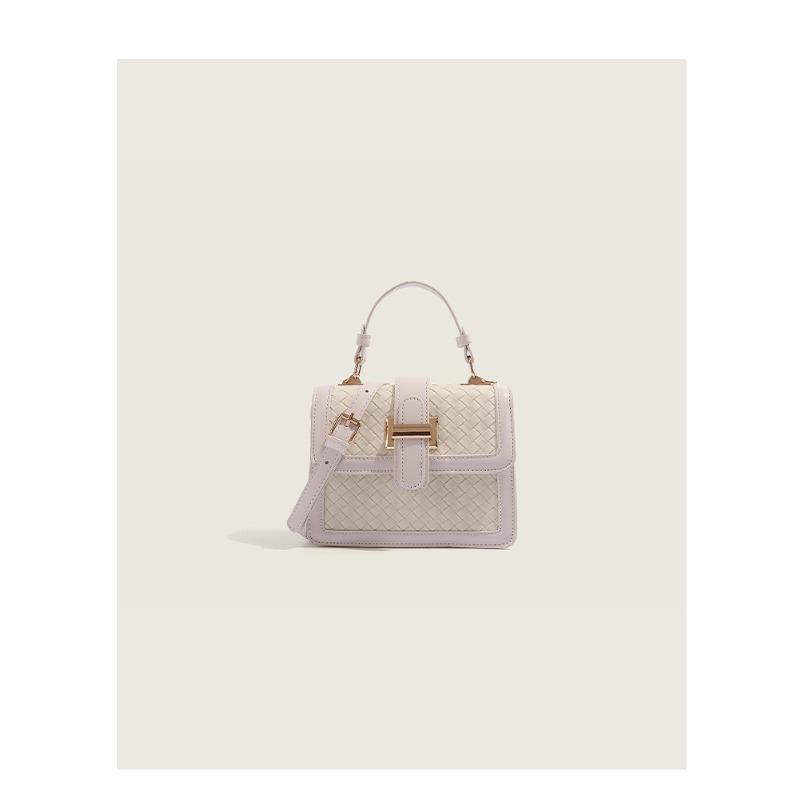 Splicing Fashion Messenger Bag Portable Shoulder Small Square Bag