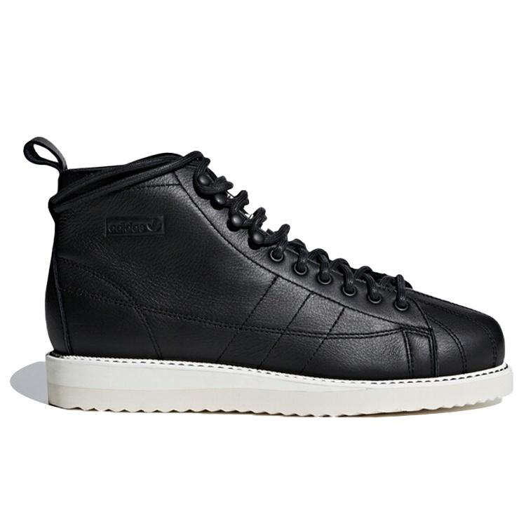 (WMNS) Adidas Superstar Boot 'Core Black' Women's AQ1213