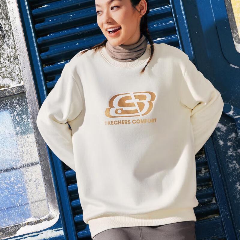 SKECHERS Unisex Knitted Pullover Sweatshirt L324U166